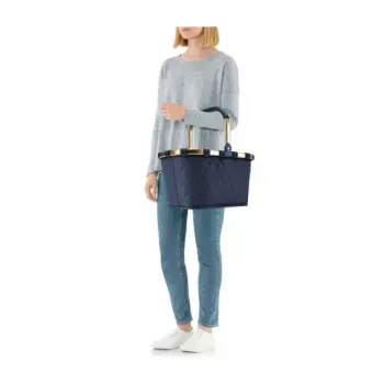 Einkaufskorb Reisenthel carrybag Gold 22L recyceltes Plastik