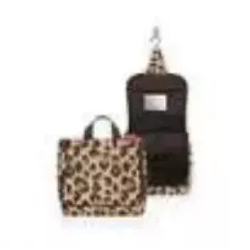 Kulturbeutel Reisenthel WH6048, Polyester, 3 L, 230×100 mm, schwarz/braun