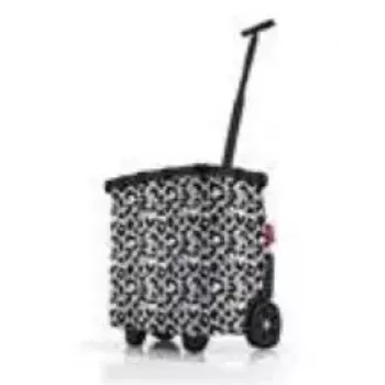 Trolley bag Reisenthel carrycruiser Schwarz Weiß 40L Aluminium Polyester