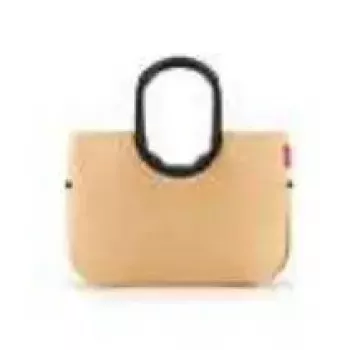 Tote bag Reisenthel loopshopper L Schwarz Gelb Aluminium 25L
