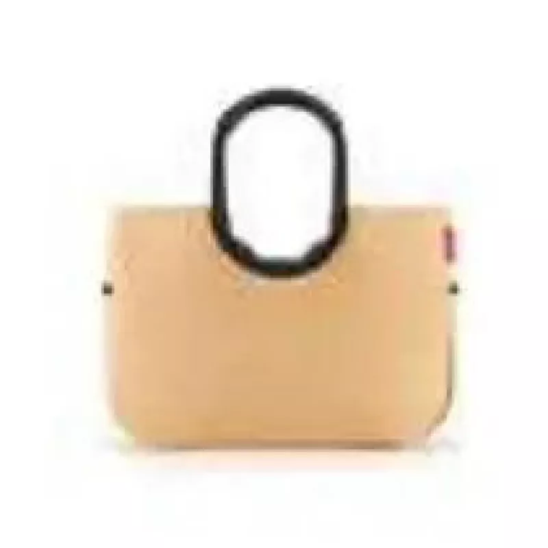 Tote bag Reisenthel loopshopper L Schwarz Gelb Aluminium 25L