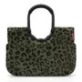 Tote Bag Reisenthel loopshopper L — 25 L, 460×250 mm, Aluminiumrahmen, Schwarz/Braun