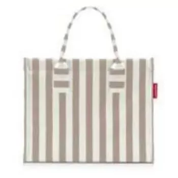 Tote bag Reisenthel Daily Shopper — Polyester, 14 L, 420×170 mm, Beige/Weiß