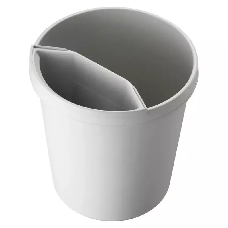 Abfalleimer Helit H6105882 18 L rund Kunststoff Grau