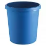 Abfalleimer Helit H6105834 18 L rund Kunststoff Blau