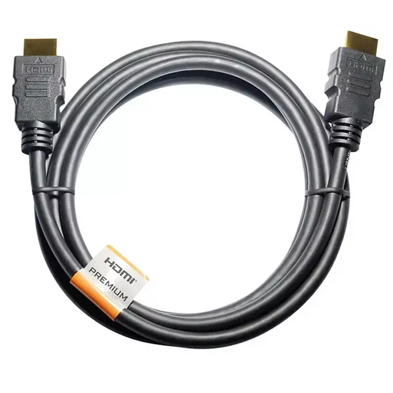HDMI-Kabel MaxTrack C 215-1, HDMI Typ A auf Typ A, 1 m, HDMI 2.1, 18 Gbit/s, schwarz