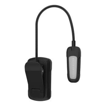 Tischleuchte ANSMANN 1600-0531 — LED, 9 nicht austauschbare Leuchtmittel, Akku (LiPo), schwarz, 300×43×34 mm