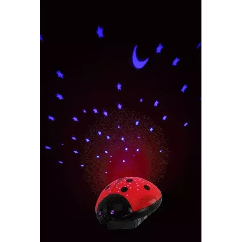 Nachtlicht Ansmann Starlight Schwarz Rot