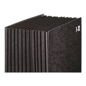 Trennbuch Pagna 24121-04 Schwarz Hartkarton Polypropylen A4