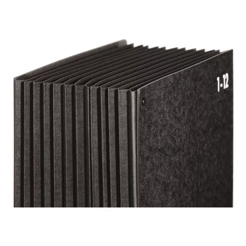 Trennbuch Pagna 24121-04 Schwarz Hartkarton Polypropylen A4