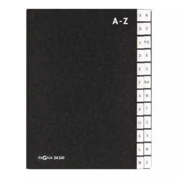 Trennbuch Pagna 24241-04 Schwarz A4