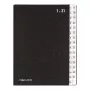 Trennbuch Pagna 24321-04 Schwarz A4