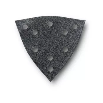 Schleifblatt für Rotationswerkzeug Fein 63717295020, 130 mm, 16er-Pack, schwarz