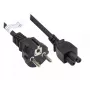 Netzkabel Alcasa P0005-S018 Schwarz 1,8 m