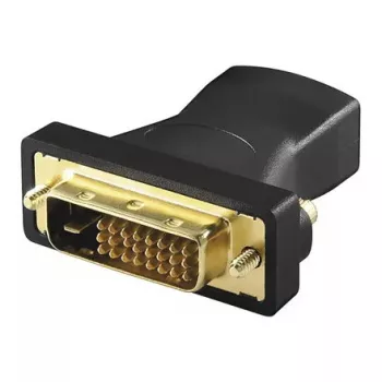 Connector HDMI DVI Alcasa HDMI - DVI F/M Schwarz