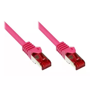 Alcasa 30m Cat 6 S/FTP Netzwerkkabel Magenta