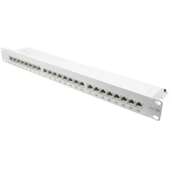 Patch Panel Alcasa GC-N0146 0,5HE 10 Gigabit Ethernet RJ-45 Cat6a