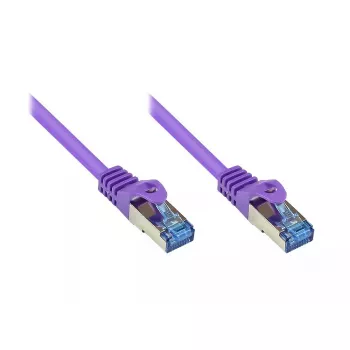 Netzwerkkabel Alcasa Cat6a RJ-45 3m Violett