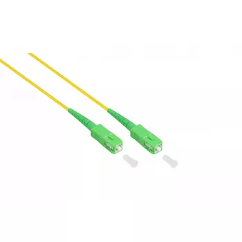 Alcasa LW-S903SASA InfiniBand-Glasfaserkabel 3 m SC FTTH Gelb