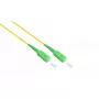 Glasfaserkabel Alcasa LW-S905SASA 5 m SC FTTH Gelb