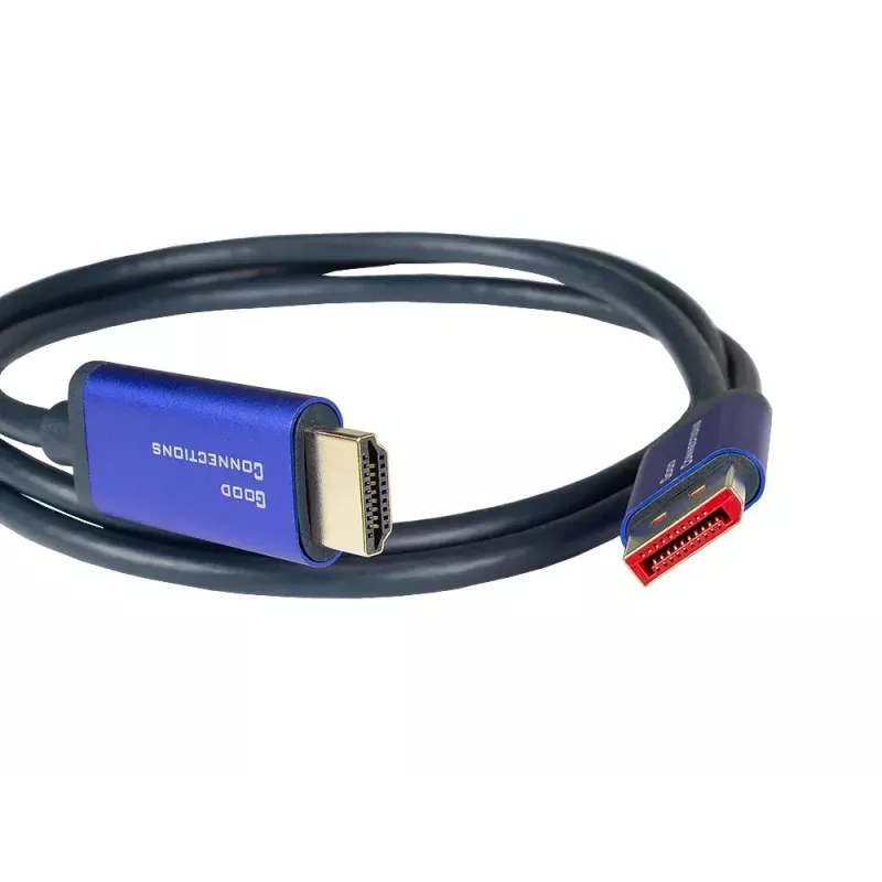 Videokabel-Adapter Alcasa 4860-SF050B 5m DisplayPort auf HDMI Blau