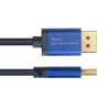 Videokabel-Adapter Alcasa 4860-SF050B 5m DisplayPort auf HDMI Blau
