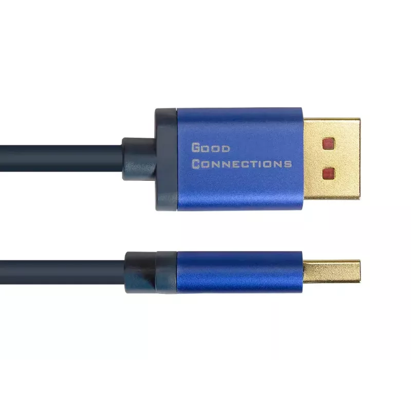 Videokabel-Adapter Alcasa 4860-SF050B 5m DisplayPort auf HDMI Blau