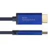 Videokabel-Adapter Alcasa 4860-SF050B 5m DisplayPort auf HDMI Blau