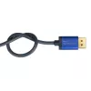 Videokabel-Adapter Alcasa 4860-SF050B 5m DisplayPort auf HDMI Blau