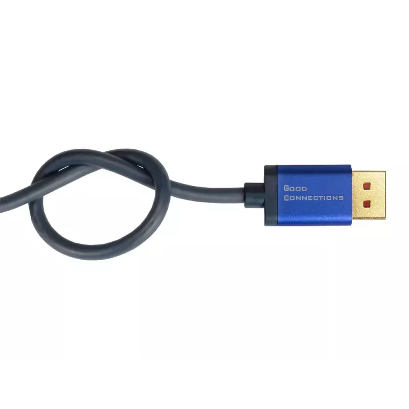 Videokabel-Adapter Alcasa 4860-SF050B 5m DisplayPort auf HDMI Blau