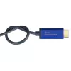 Videokabel-Adapter Alcasa 4860-SF050B 5m DisplayPort auf HDMI Blau