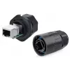 Drahtverbinder RJ45 Alcasa IC06-R102 Schwarz Kupfer Kunststoff Silikagel