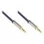Audiokabel Alcasa GC-M0043 5 m 3,5 mm Blau