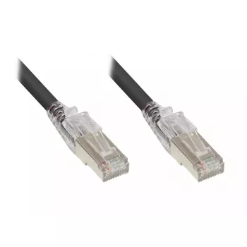Netzwerkkabel Alcasa 8060-HV200S Schwarz 20 m Cat6a S/FTP
