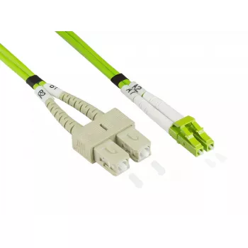 Glasfaserkabel Alcasa LW-830LS5 30 m LC SC Grün
