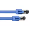 Netzwerkkabel Alcasa 8080-100B 10m Cat8.1 S/FTP Blau