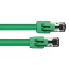 Netzwerkkabel Alcasa 8080-050G Grün 5m Cat8.1 S/FTP
