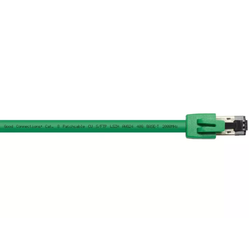 Netzwerkkabel Alcasa 8080-200G 20m Cat8.1 S/FTP Grün