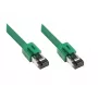Netzwerkkabel Alcasa 8080-200G 20m Cat8.1 S/FTP Grün