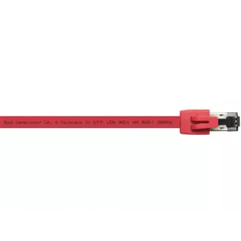 Netzwerkkabel Alcasa 8080-075R Rot 7,5m Cat8.1 S/FTP