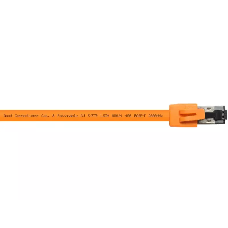 Netzwerkkabel Alcasa 8080-050O 5m Cat8.1 S/FTP Orange