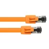 Netzwerkkabel Alcasa 8080-075O Orange 7,5 m Cat8.1 S/FTP