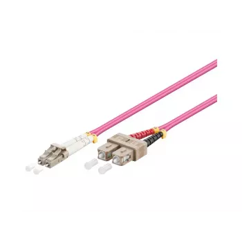 Glasfaserkabel Alcasa LW-830LS4 30 m LC SC Lila