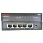 Unmanaged Netzwerk-Switch Longshine LCS-GS7105-E — 5 x Gigabit RJ-45-Ports, Schwarz
