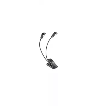 LED-Notenständerleuchte König & Meyer 12243 schwarz batteriebetrieben