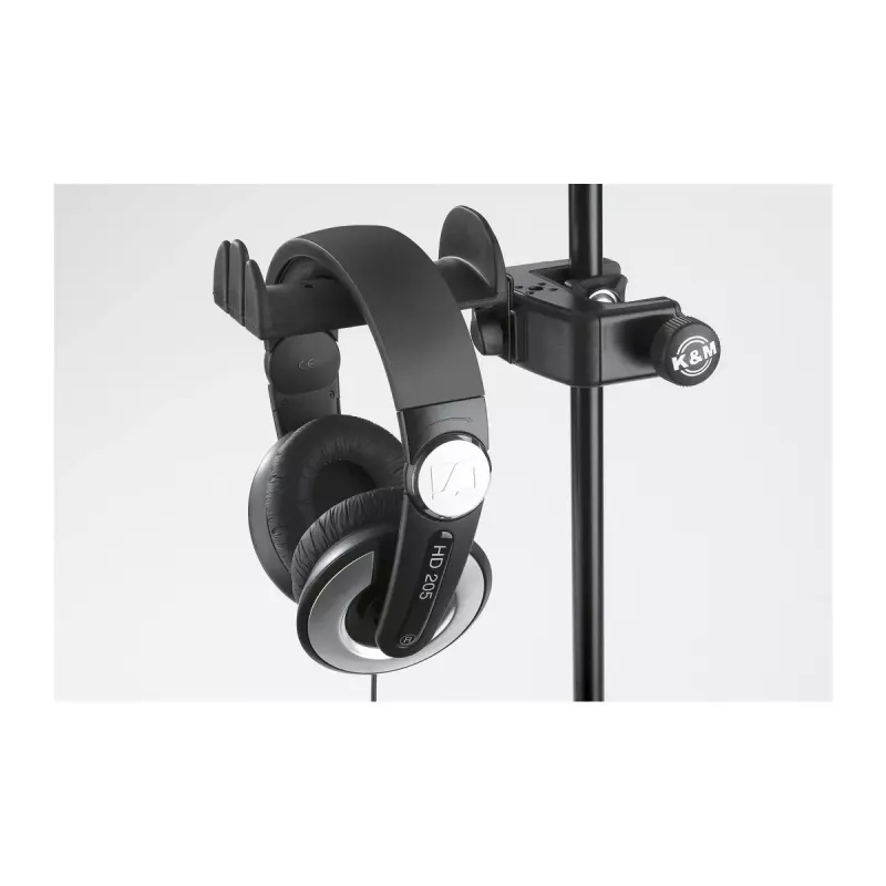 Kopfhörerhalterung König & Meyer 16085 Aluminium Stahl Schwarz