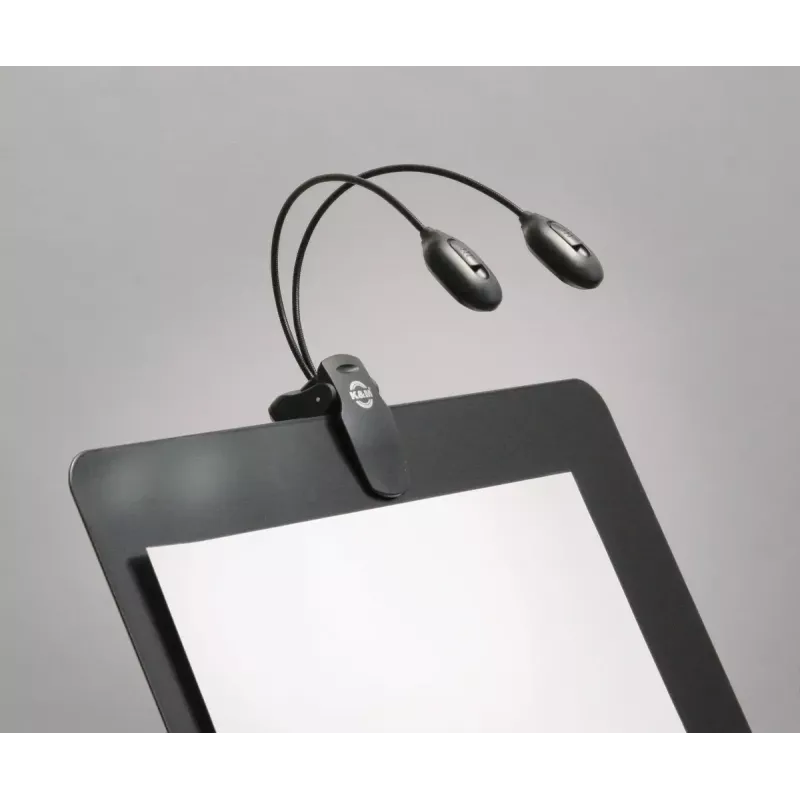 LED-Doppelleuchte km König & Meyer Modell 12270-000-55 — Doppelkopf-LED-Ersatzleuchte
