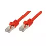 Netzwerkkabel ShiverPeaks BASIC-S Cat7 S/FTP (S‑STP) 5 m, RJ-45 auf RJ-45, rot