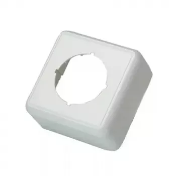 Outlet-Box Telegärtner 25.16.8555, Montagebox, 80×40×80 mm, weiß