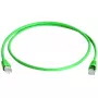 Netzwerkkabel Telegärtner MP8 FS 600 LSZH-2,0 Grün 2 m